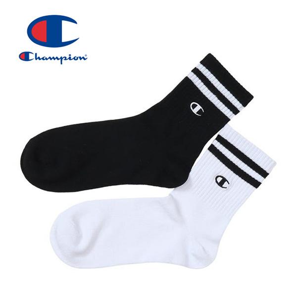 Champion（チャンピオン） 2P ロークルーソックス 25〜27cm 靴下 2足