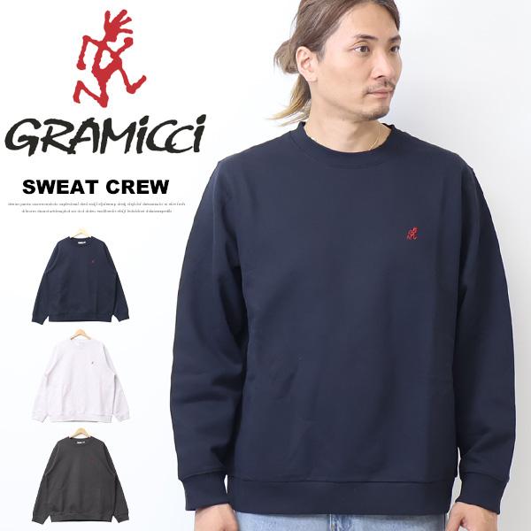 GRAMICCI（グラミチ） ワンポイント クルーネックスウェットシャツ 裏