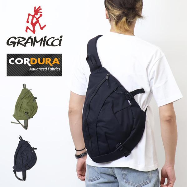 GRAMICCI（グラミチ） コーデュラ スリングバッグ ボディバッグ メンズ