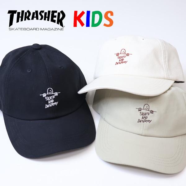 THRASHER（スラッシャー） キッズサイズ マークゴンザレス ロゴ刺繍
