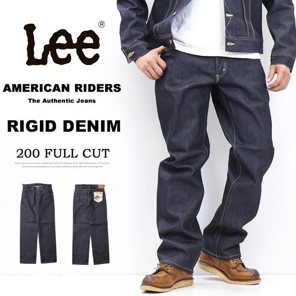 AMERICAN RIDERS Lee リー 生デニム リジット アメリカン