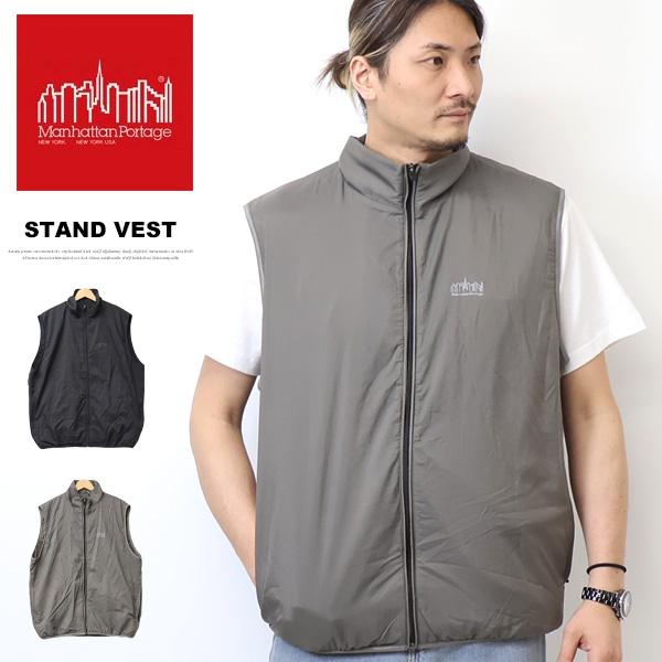 Manhattan Portage（マンハッタンポーテージ） スタンドベスト メンズ