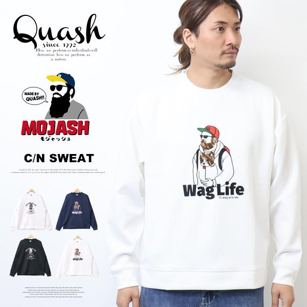 Quash（クアッシュ） MOJASH モジャッシュ ヒゲおじさん サガラ刺繍