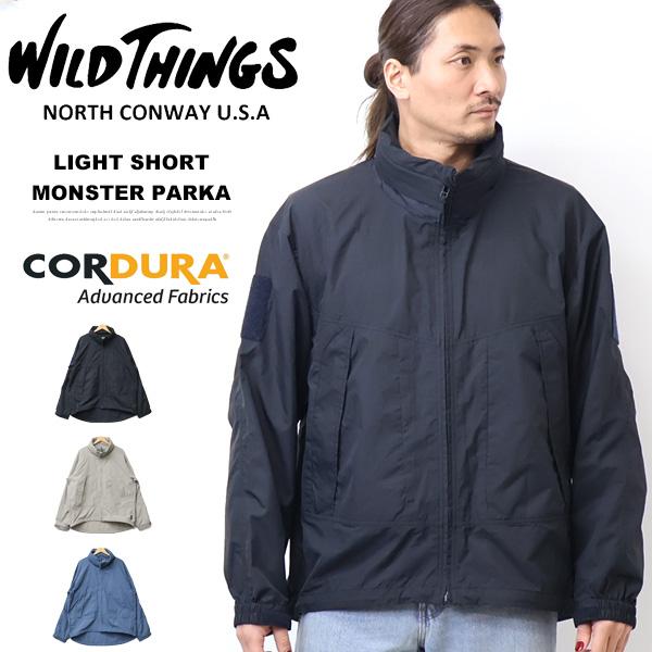 WILD THINGS モンスターパーカー ダークネイビー M モンスターパーカー│MONSTER PARKA（ナイロンジャケット）｜WILD