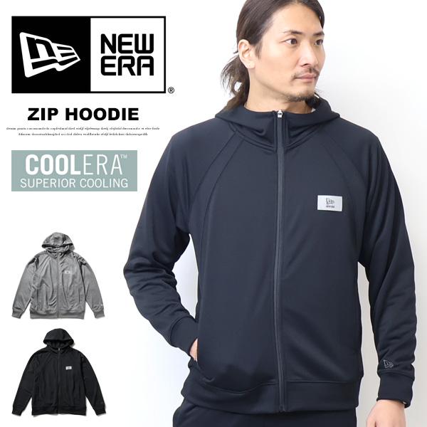 NEW ERA ニューエラ ドライスウェット フルジップフーディー スウェットパーカー メンズ ジップパーカー 送料無料 14744577 14744578