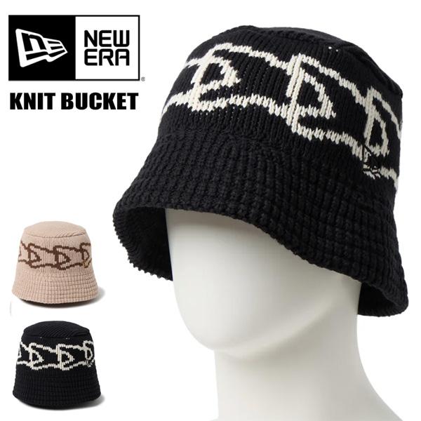 NEW ERA（ニューエラ） ニットバケットハット Flag Chain バケハ
