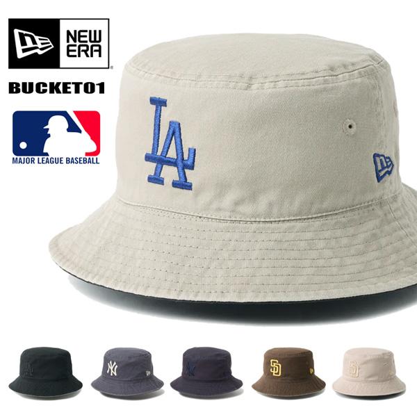NEW ERA（ニューエラ） バケット01 リバーシブル MLB バケットハット