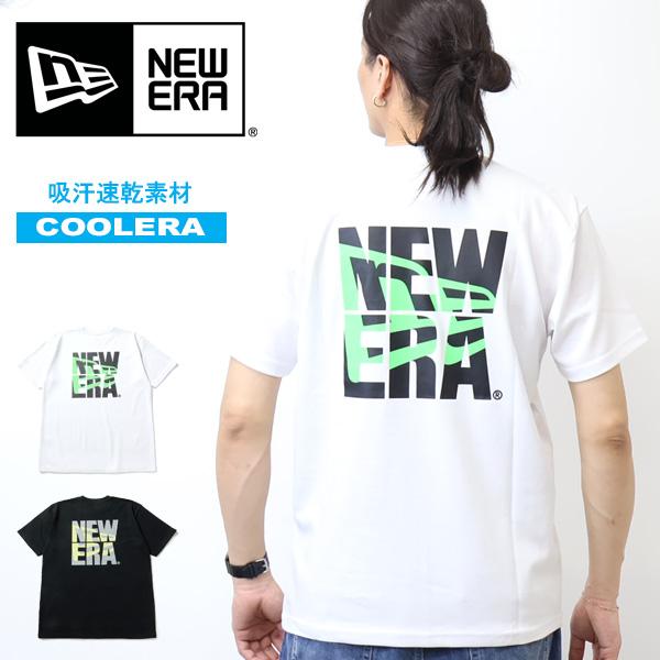 NEW ERA ニューエラ 半袖Tシャツ 半袖 パフォーマンス Tシャツ Square Logo 半T メンズ パフォーマンスアパレル 14856643 14856644