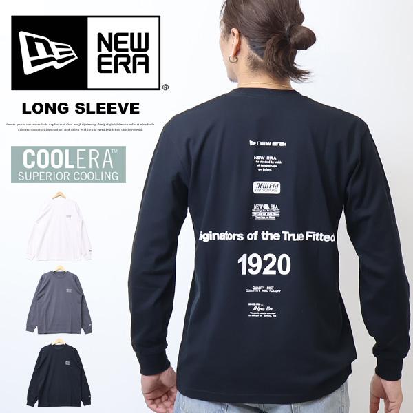 NEW ERA ニューエラ 長袖 パフォーマンス Tシャツ アーカイブロゴ 長袖Tシャツ ロンT メンズ パフォーマンスアパレル 15129348 15129349 15129350