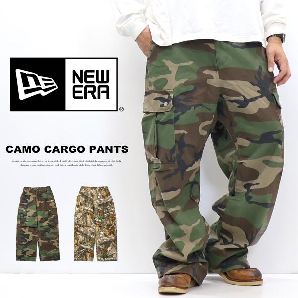 NEW ERA ニューエラ カモ カーゴパンツ イージーパンツ メンズ 送料無料 15129512 15129513