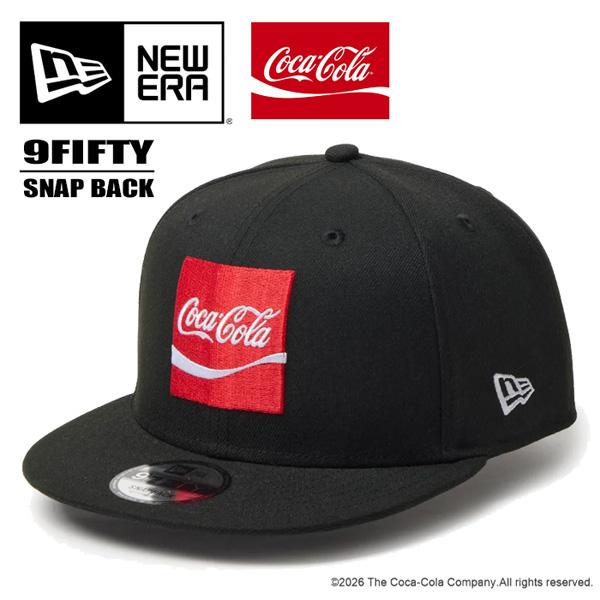 NEW ERA ニューエラ 9FIFTY コラボキャップ Coca-Cola コカ・コーラ 帽子 メンズ 950 送料無料 15154802 ブラック