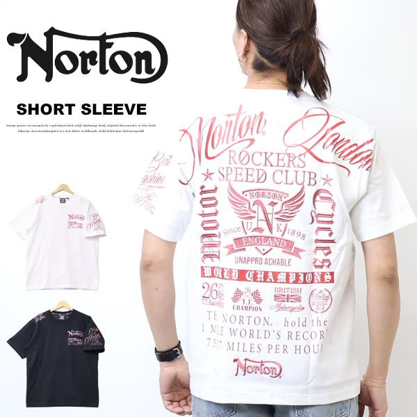 ノートン（NORTON） ピンクメタル MAX Tシャツ メンズ 半袖Tシャツ