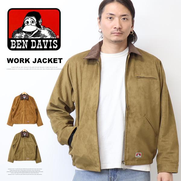 BEN DAVIS（ベンデイビス） フェイクスウェード ワークジャケット
