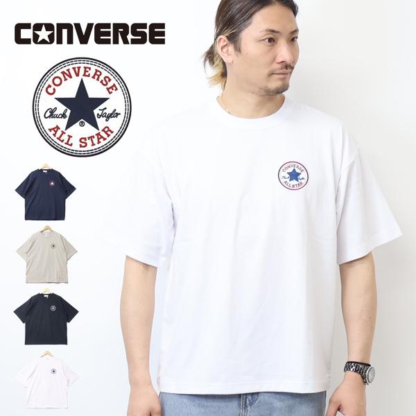 CONVERSE（コンバース） ALL STARサガラ刺繍 半袖Tシャツ 半T メンズ