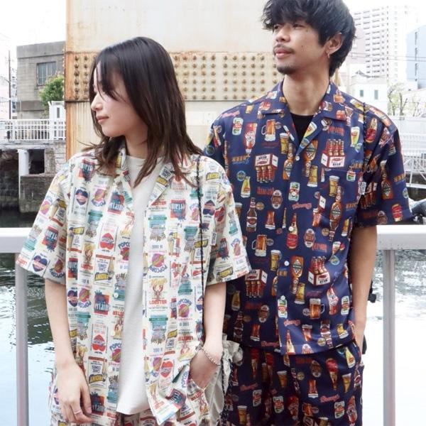 【美品 24SS】ディースクエアード 総柄 半袖シャツ 52 POWER TO THE PEOPLE（パワートゥーザピープル） パワートゥザピープル