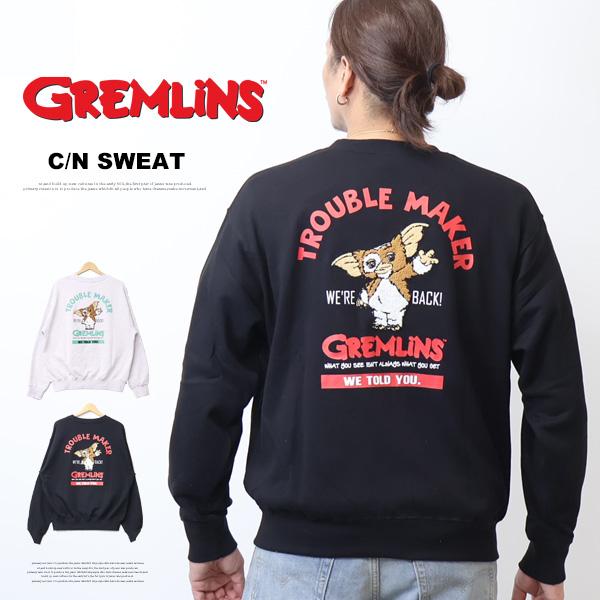 GREMLINES グレムリン サガラ刺繍 スウェットシャツ 裏毛 トレーナー メンズ レディース ユニセックス 送料無料 6715008