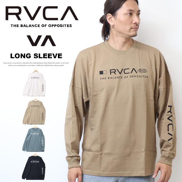 RVCA ルーカ STRAIGHT HEX LT 長袖Tシャツ ロンT 長T ビッグシルエット メンズ 送料無料 ルカ BG042050