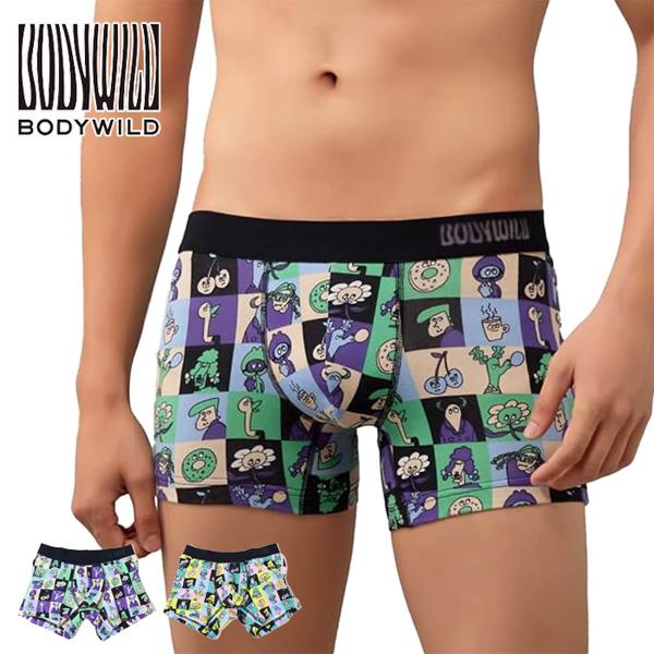 BODY WILD（ボディワイルド） GUNZE グンゼ ボクサーパンツ 前とじ 綿