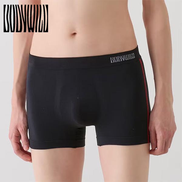 GUNZE グンゼ BODY WILD ボディワイルド ボクサーパンツ 前とじ 立体成型 アンダーウェア 下着 メンズ BWS852N