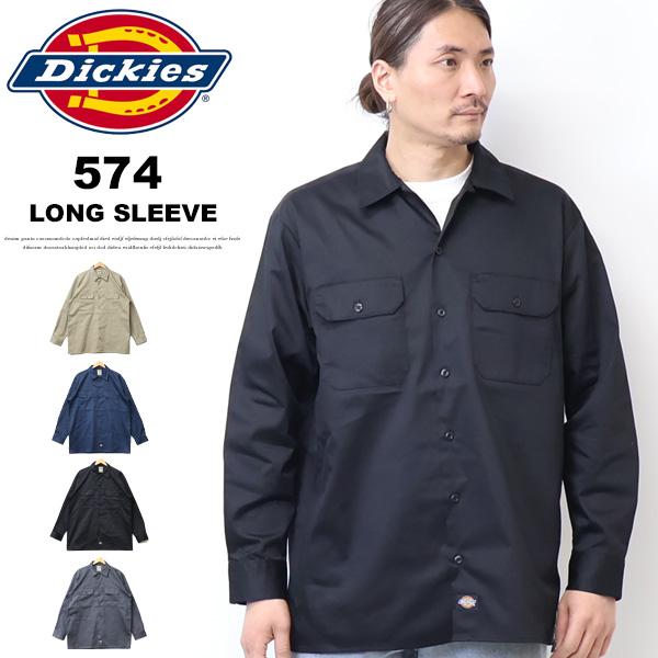 Dickies（ディッキーズ） 574 長袖ワークシャツ 長袖シャツ オリジナル