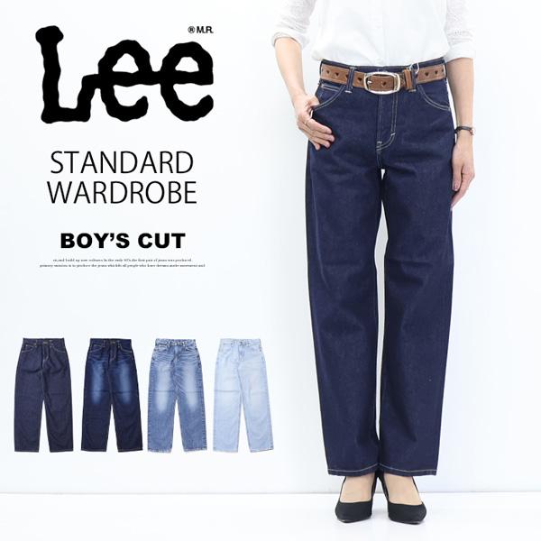Lee（リー） レディース STANDARD WARDROBE ボーイズカット デニム