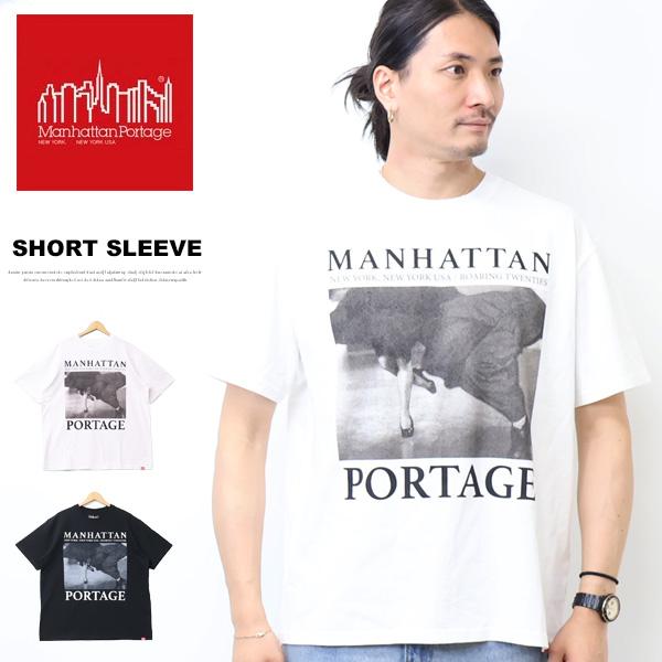 Manhattan Portage（マンハッタンポーテージ） フォトプリント 半袖T 