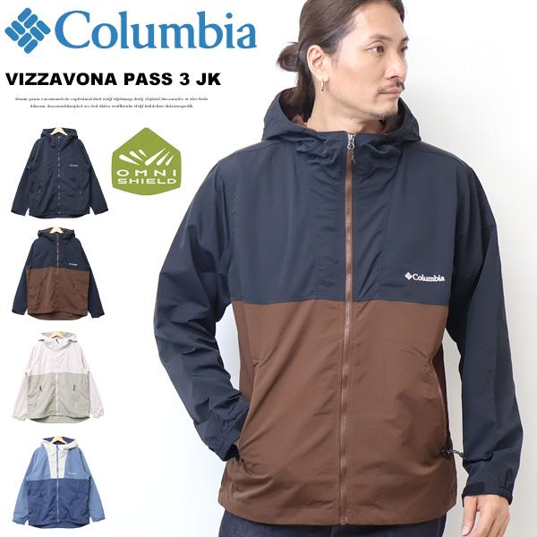 Columbia コロンビア ヴィザボナパス 3 ジャケット マウンテンパーカー マンパ ライトアウター メンズ 送料無料 XE4350