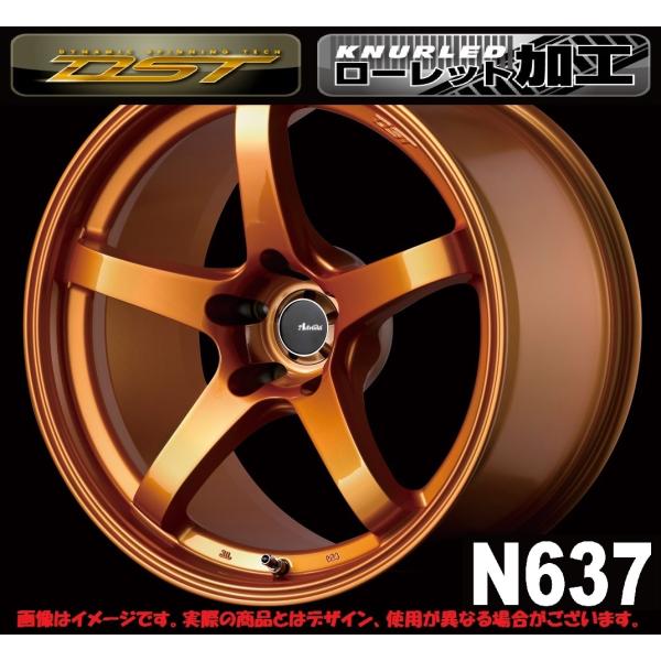 在庫処分品〕ZESTINO × AdvantiRACING ホイール単品 N637 18×9.5 +12 5 