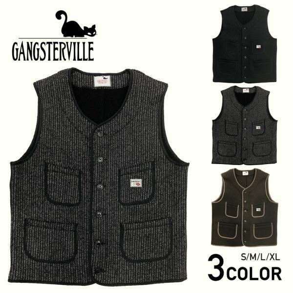 ギャングスタービル ビーチクロス ベスト メンズ GANGSTERVILLE