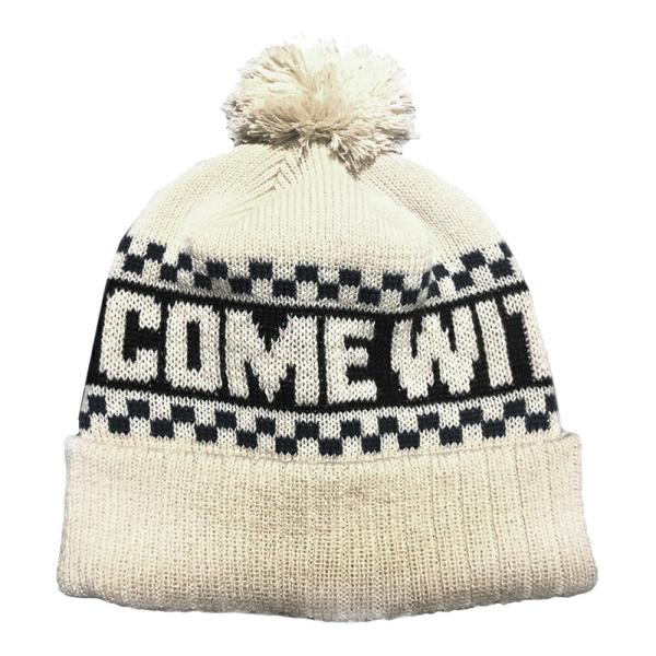 WEIRDO ウィアード ニット キャップ COMICAL PINBACK - KNIT CAP WEIRDO ウィアード ニット キャップ COMICAL PINBACK - KNIT CAP