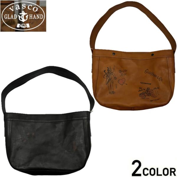 GLAD HAND×VASCO　グラッドハンド　ヴァスコ　トートバッグ　レザー GLAD HAND グラッドハンド ヴァスコ レザー トートバッグ メンズ