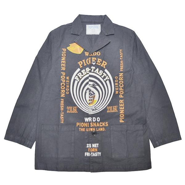 WEIRDO POPCORN - COAT (BLACK)ウィアード ポップコーンコート WEIRDO POPCORN - COAT (BLACK)ウィアード ポップコーンコート