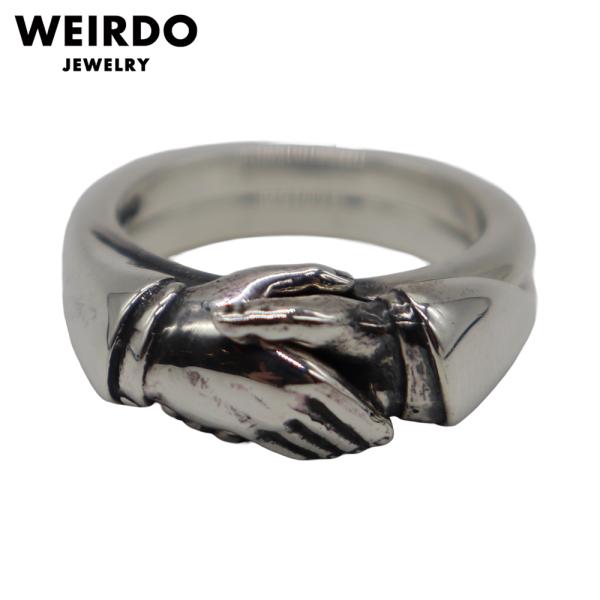 WEIRDO（ウィアード） ジュエリー シェイクハンド リング 2連リング