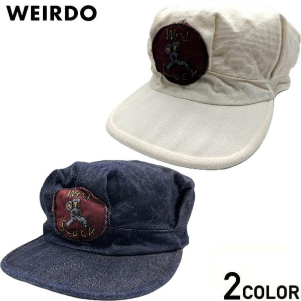 WEIRDO ウィアード デニム ワークキャップ メンズ GOOD WORK WEIRDO ウィアード デニム ワークキャップ メンズ GOOD WORK