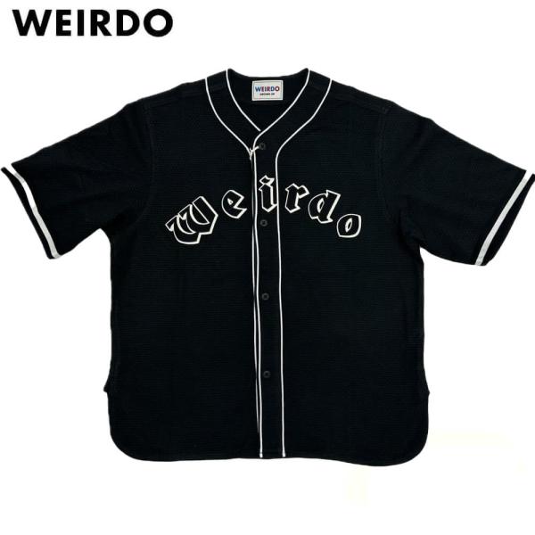 WEIRDO ウィアード メッシュベースボールシャツ メンズ - S/S