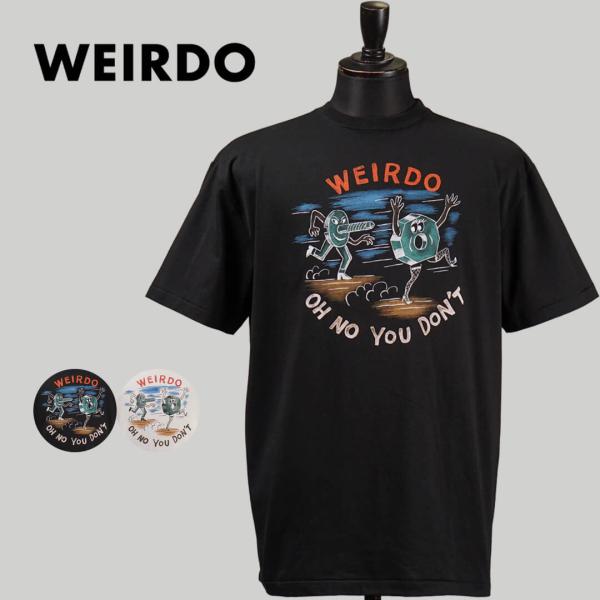 WEIRDO（ウィアード） Tシャツ 半袖 クルーネック メンズ WEIRDO Nuts