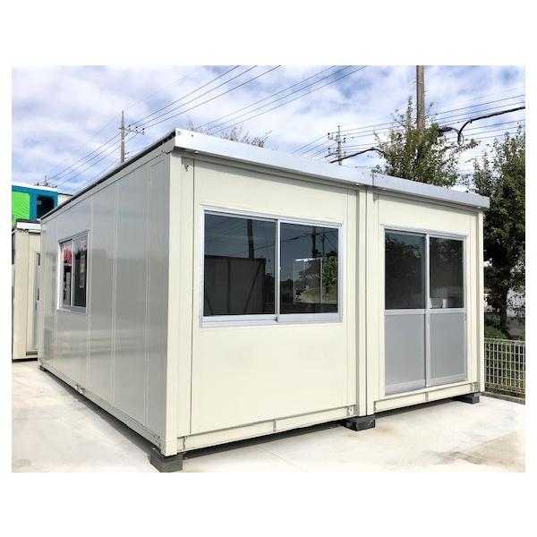 ☆メ-カ-整備品&保証付 中古ユニットハウス8坪/16帖 CT-54J 2連 ☆メ-カ-整備品&保証付 中古ユニットハウス8坪/16帖 CT-54J 2連