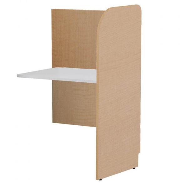 【商品説明】プライベート空間で集中できるPCブースデスクのW700増連の背板付き。別売の基本タイプに連結してご利用いただけます。天板、側板に配線用の切り欠きがあります。耐荷重：天板約50Kg＊Z-SHPCB-70ADBPNAの部品変更後継品...