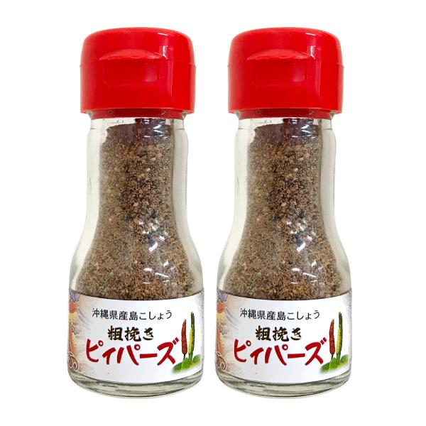 沖縄県産 島こしょう 粗挽き ピィパーズ 20g ×2個セット 送料無料 沖縄 ヒハツ 島胡椒 ピィパーチ ピパーチ ヒバーチ