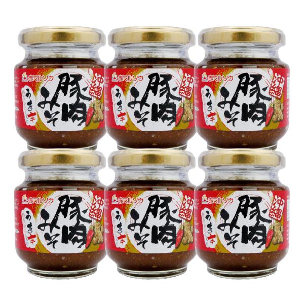 沖縄で戦前から親しまれてきた沖縄のおふくろの味【沖縄豚肉みそ】にしょうがと沖縄産の唐辛子を加え、うま辛に味付けしました。生姜の風味と島唐辛子の辛みがやみつきになる旨さです！ごはんの上にのせて食べるのが一般的ですが、お肉に付けたり、チゲ鍋に入...