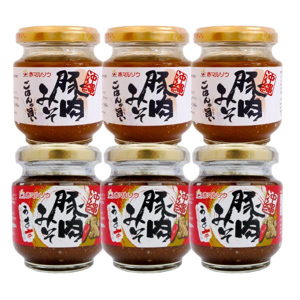 《沖縄豚肉みそとは？》昔は「あんだんすー」や「油みそ」と呼ばれ沖縄の多くの家庭で作られていたおふくろの味ですが、もっと手軽に食べられるようにと商品化したのが「沖縄豚肉みそ」です。豚肉は、沖縄県産のものを使用し、味噌は米味噌の甘みと麦みその芳...