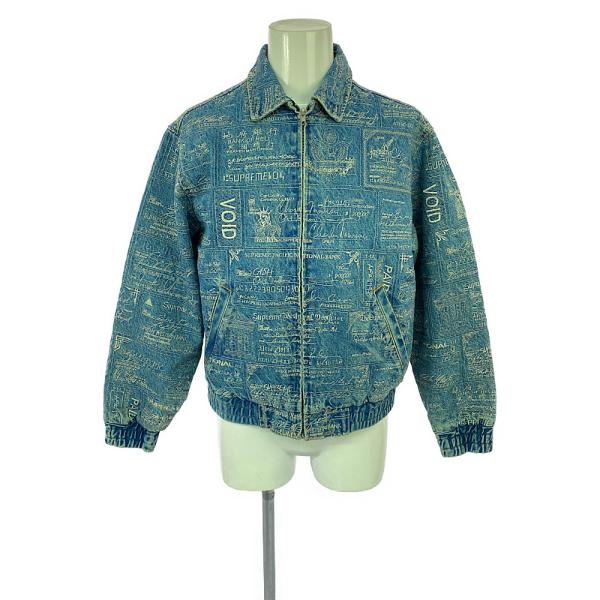 Supreme（シュプリーム） Checks Embroidered Denim Jacket （Gジャン