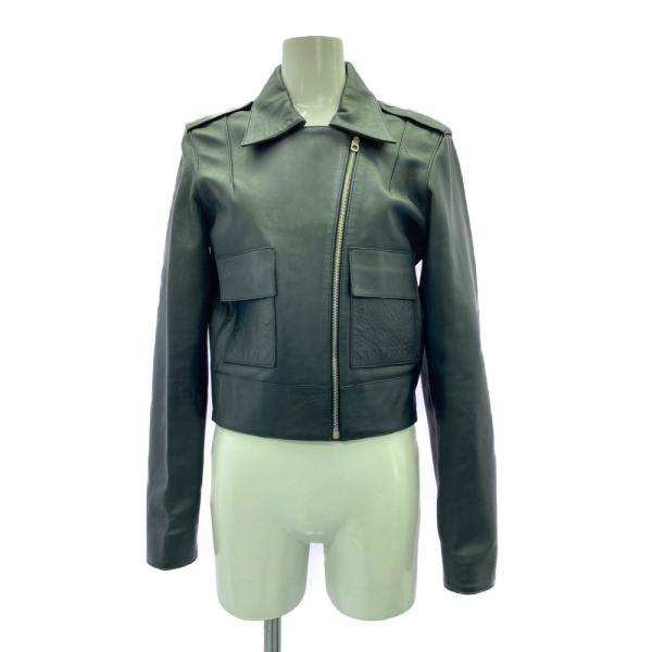 BALENCIAGA（バレンシアガ） 羊革 レザー ライダースジャケット