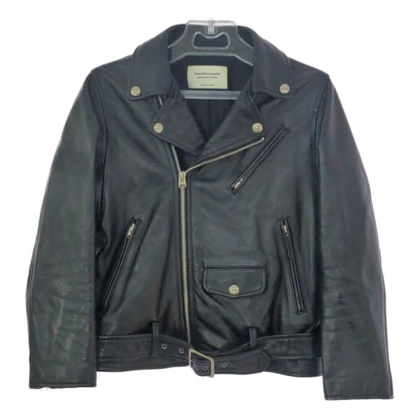 beautiful people ビューティフルピープル 羊革 ライダースジャケット