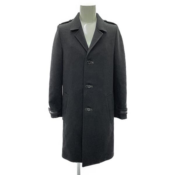 Yves Saint Laurent サンローラン　チェスターコート ベルト付き Saint Laurent Paris ベルト付き アンゴラ混 チェスターコート