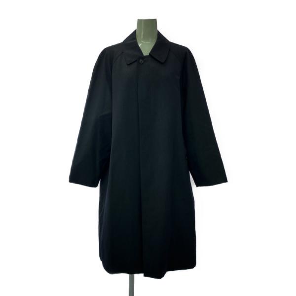 BURBERRY バーバリー ウールステンカラーコート/ネイビー/BURBERRY