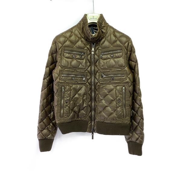 モンクレール　シャカシャカ　ライダース MONCLER モンクレール ダウンライダースタイプ/2/ブラウン
