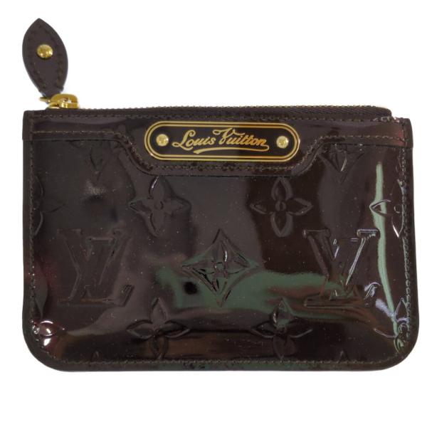 ルイヴィトン　ポシェットクレ　モノグラムヴェルニ　ケース LOUIS VUITTON ルイヴィトン ポシェットクレ モノグラムヴェルニ