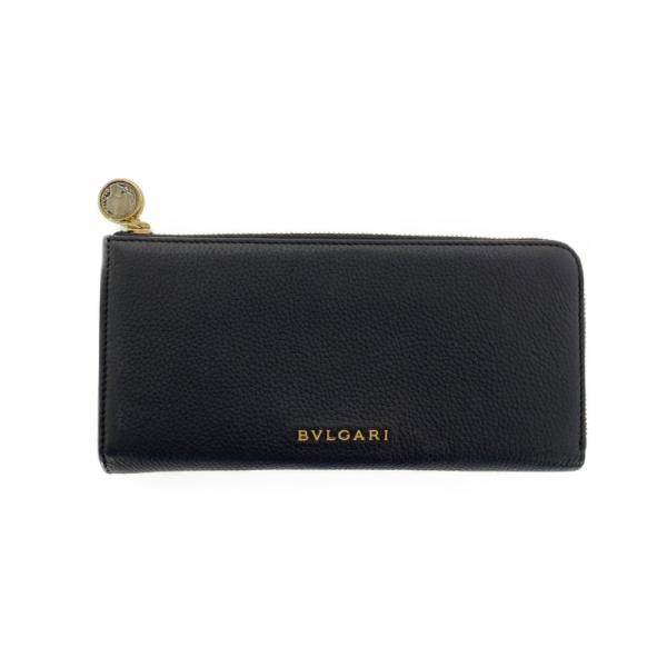 BVLGARI ブルガリ モネーテ・L字ファスナー長財布/DP.M13.36899