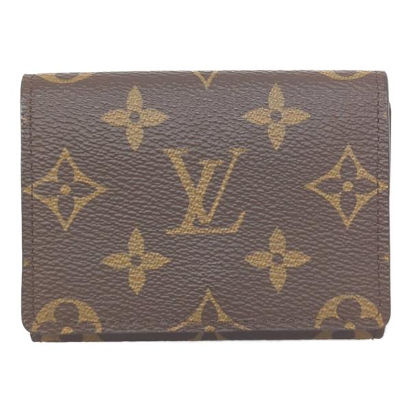 美品☆LOUIS VUITTON☆ケース☆カードケース☆スハリ☆ LOUIS VUITTON ルイヴィトン モノグラム・アンヴェロップカルトドゥ